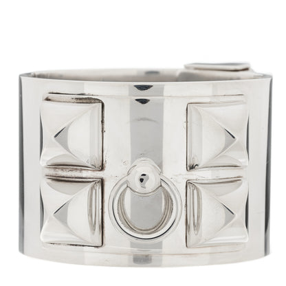 Hermes Sterling Silver Collier De Chien Bracelet SH 1 of 5