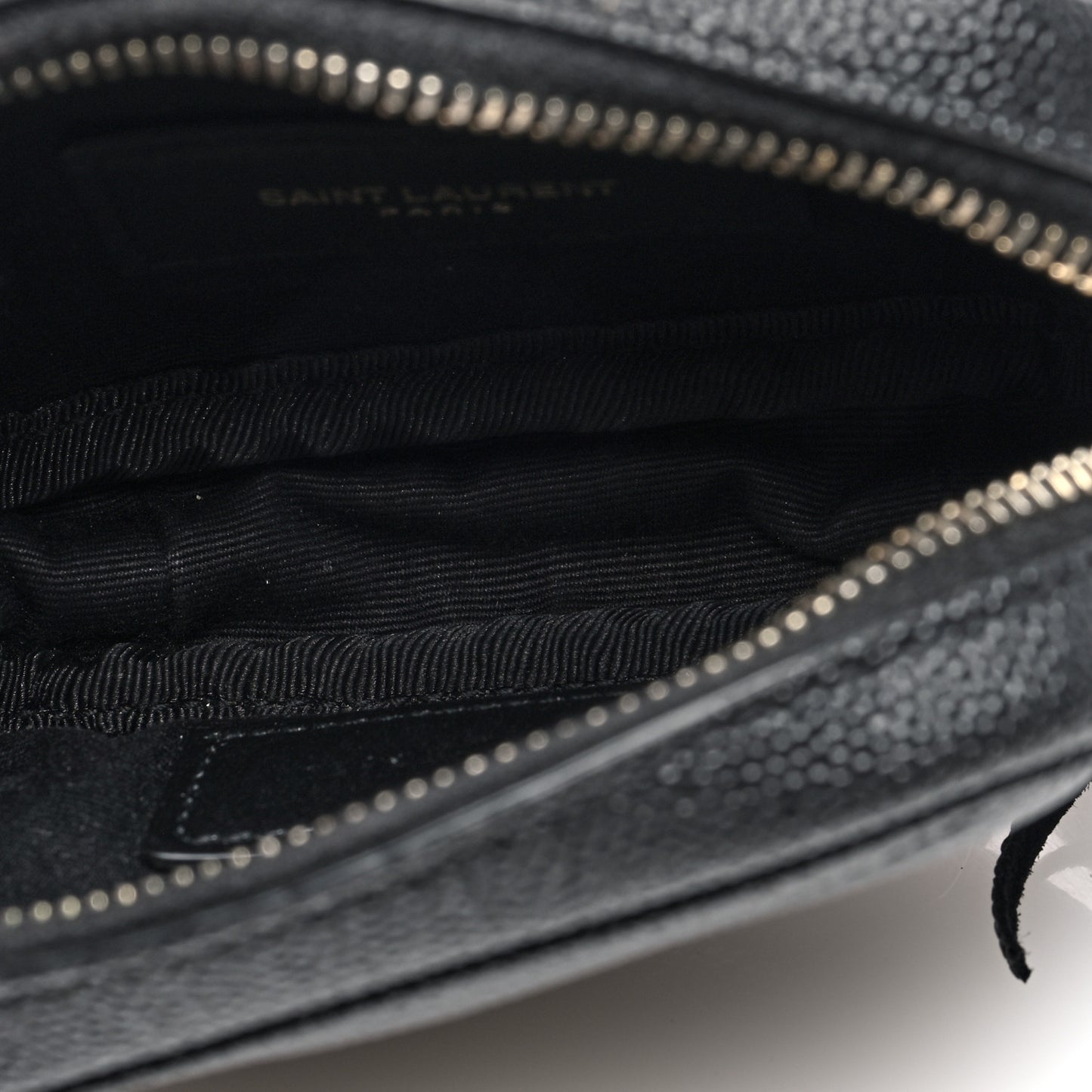 Grain De Poudre Matelasse Monogram Baby Lou Camera Bag Black