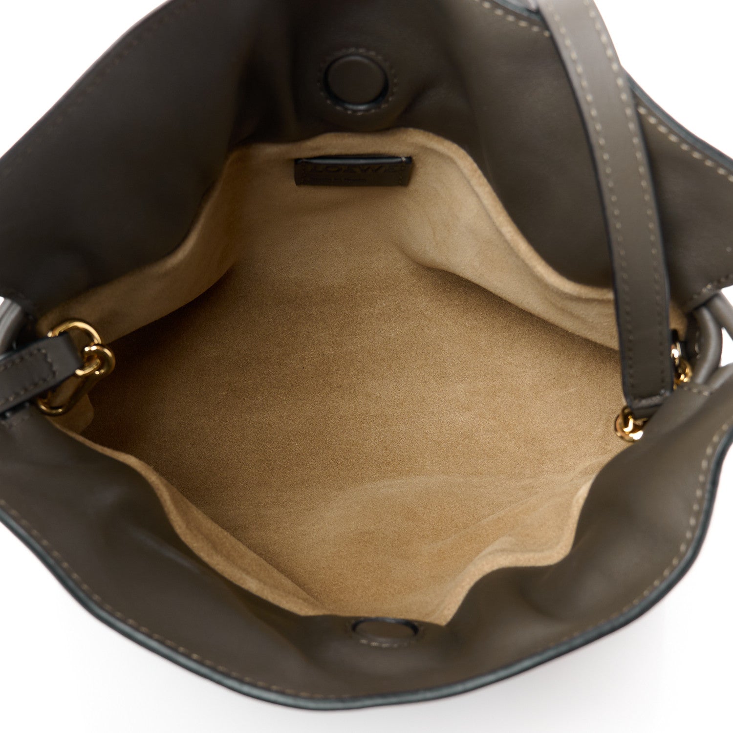 Loewe Calfskin Mini Flamenco Knot Clutch Vintage Khaki 5 of 10