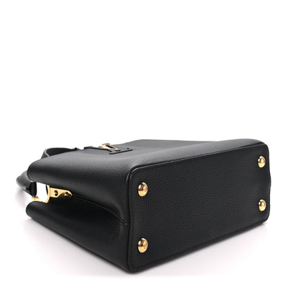 Louis Vuitton Taurillon Capucines BB Black 3 of 9
