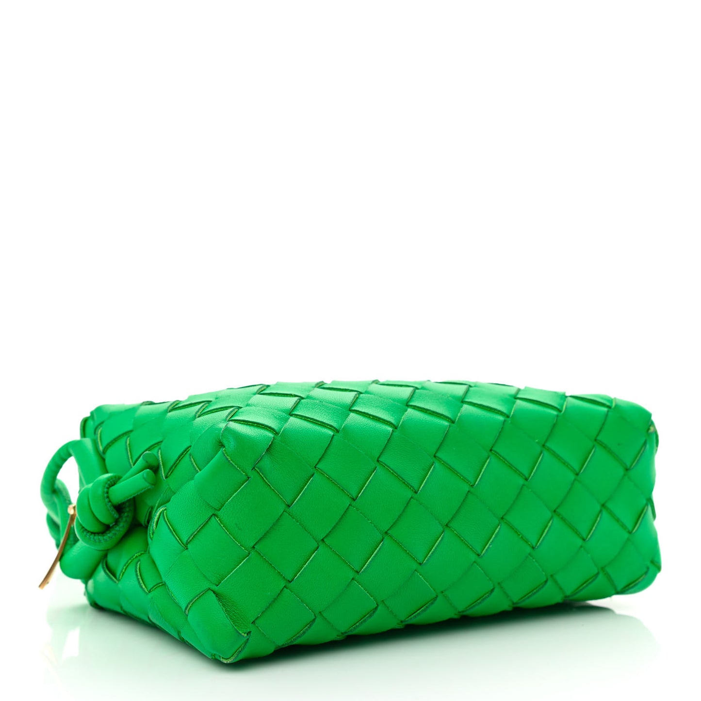 Nappa Intrecciato Mini Loop Camera Bag Parakeet