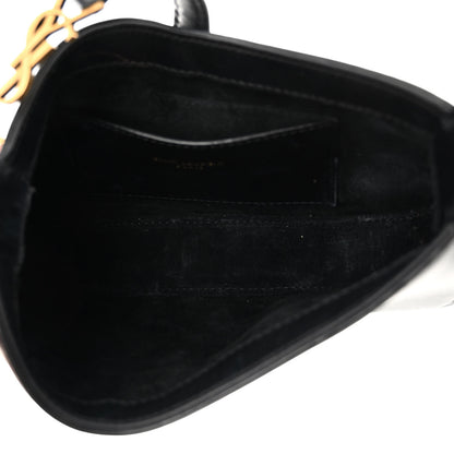 Saint Laurent Smooth Calfskin Le 5 A 7 Mini Hobo Black 5 of 9