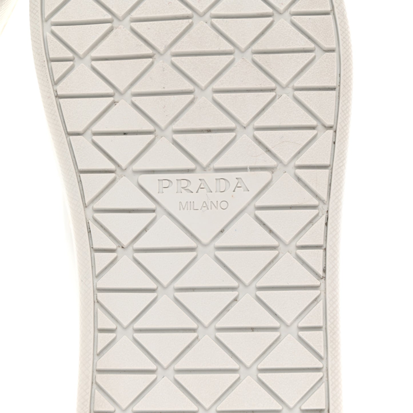 Spazzolato Rois Metal Triangle Logo 25mm Sneakers 35.5 White Soleil