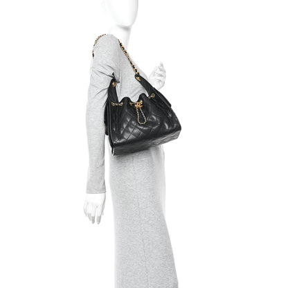 Chanel Caviar Quilted Small Chanel 25 Handbag Black 2 of 10