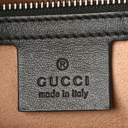 Gucci Calfskin Matelasse Small GG Marmont Shoulder Bag Black 6 of 9