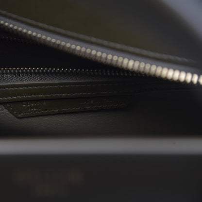 Celine Nubuck Smooth Calfskin Mini Tri-Color Luggage Chartreuse 6 of 9