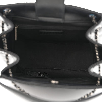 Chanel Caviar Quilted Medium CC Bucket Bag Black 5 of 10