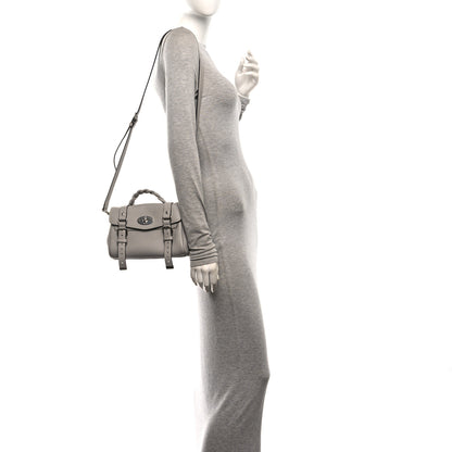 Mulberry Heavy Grain Mini Alexa Pale Grey 2 of 10