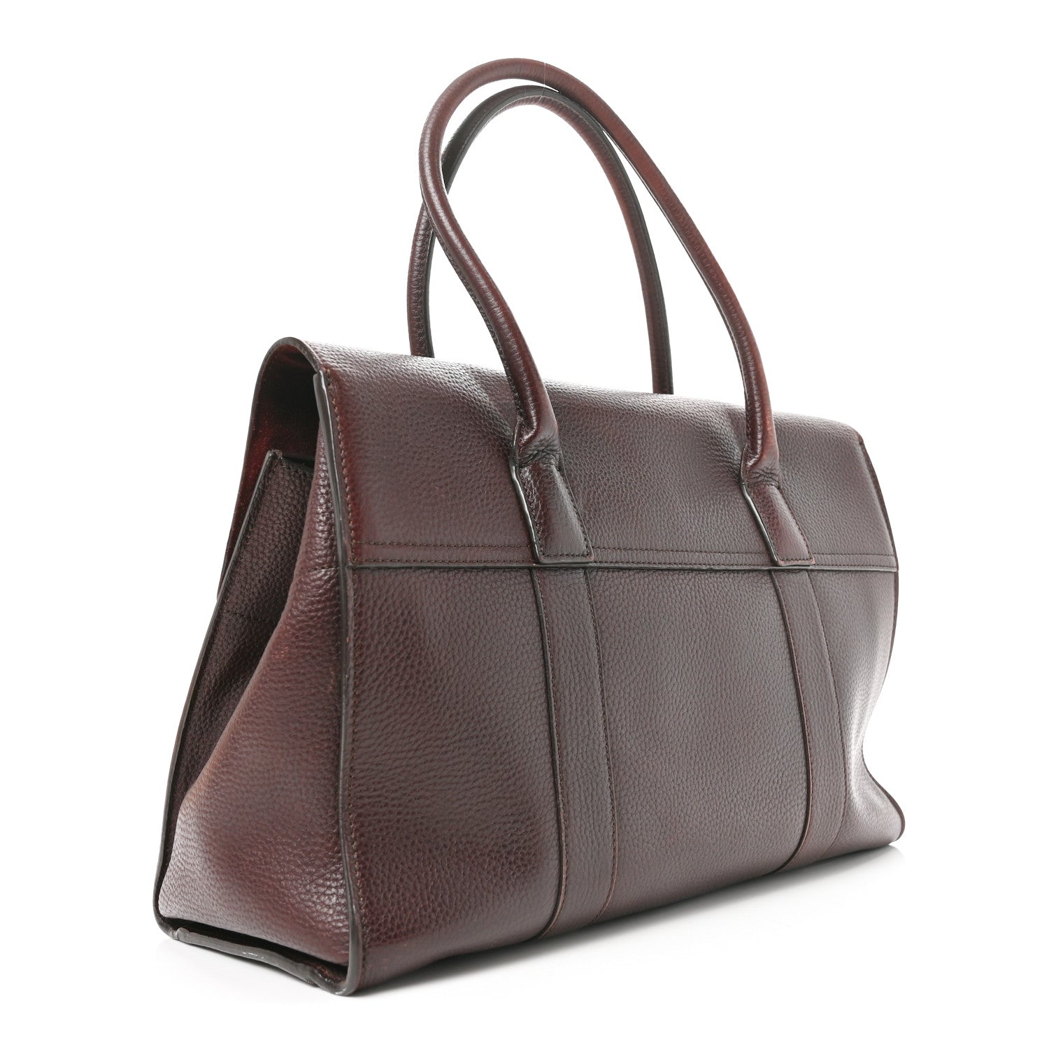 Mulberry Grain Vegetable Tanned Calfskin Bayswater Oxblood 3 of 9