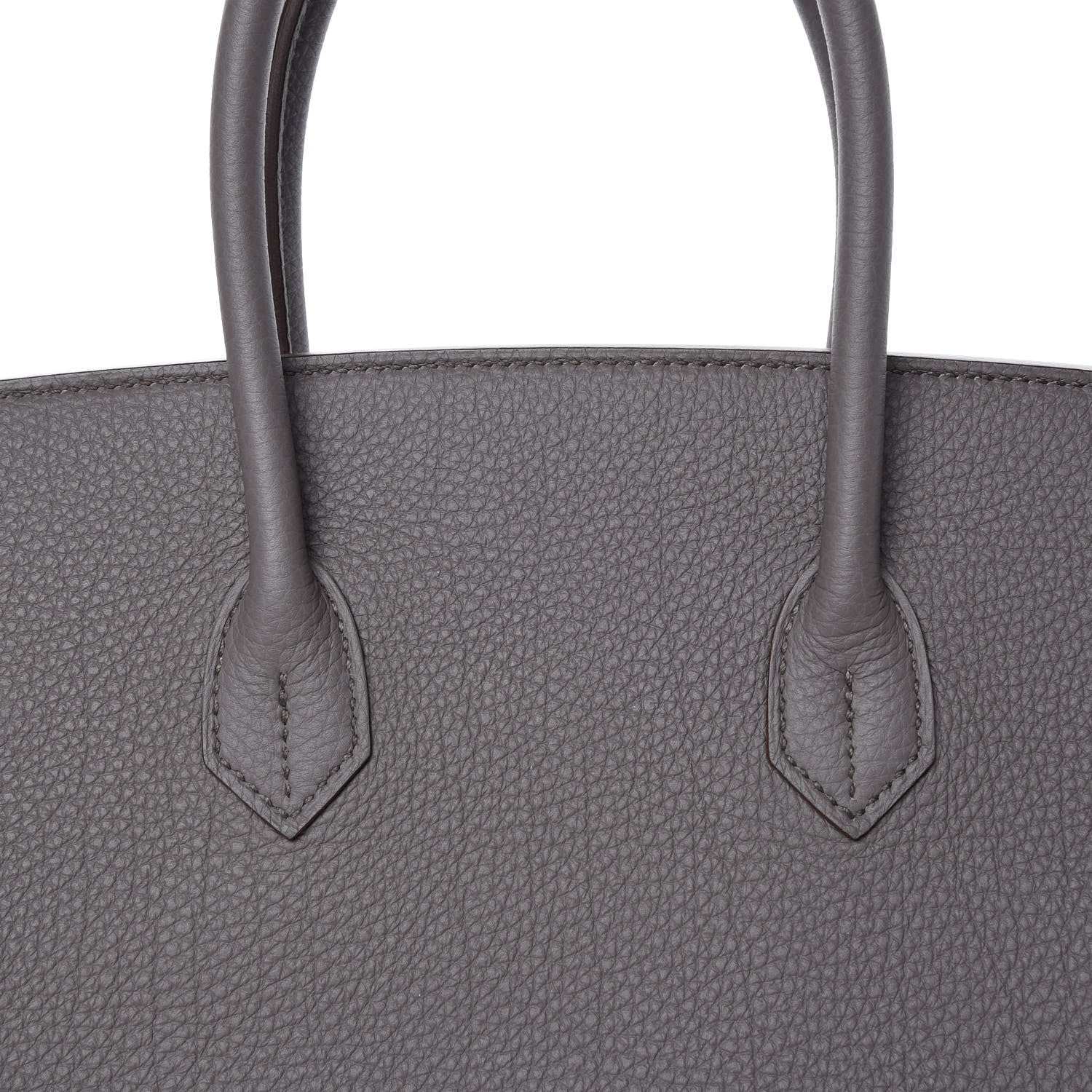 Hermes Togo Birkin 35 Etain 17 of 44