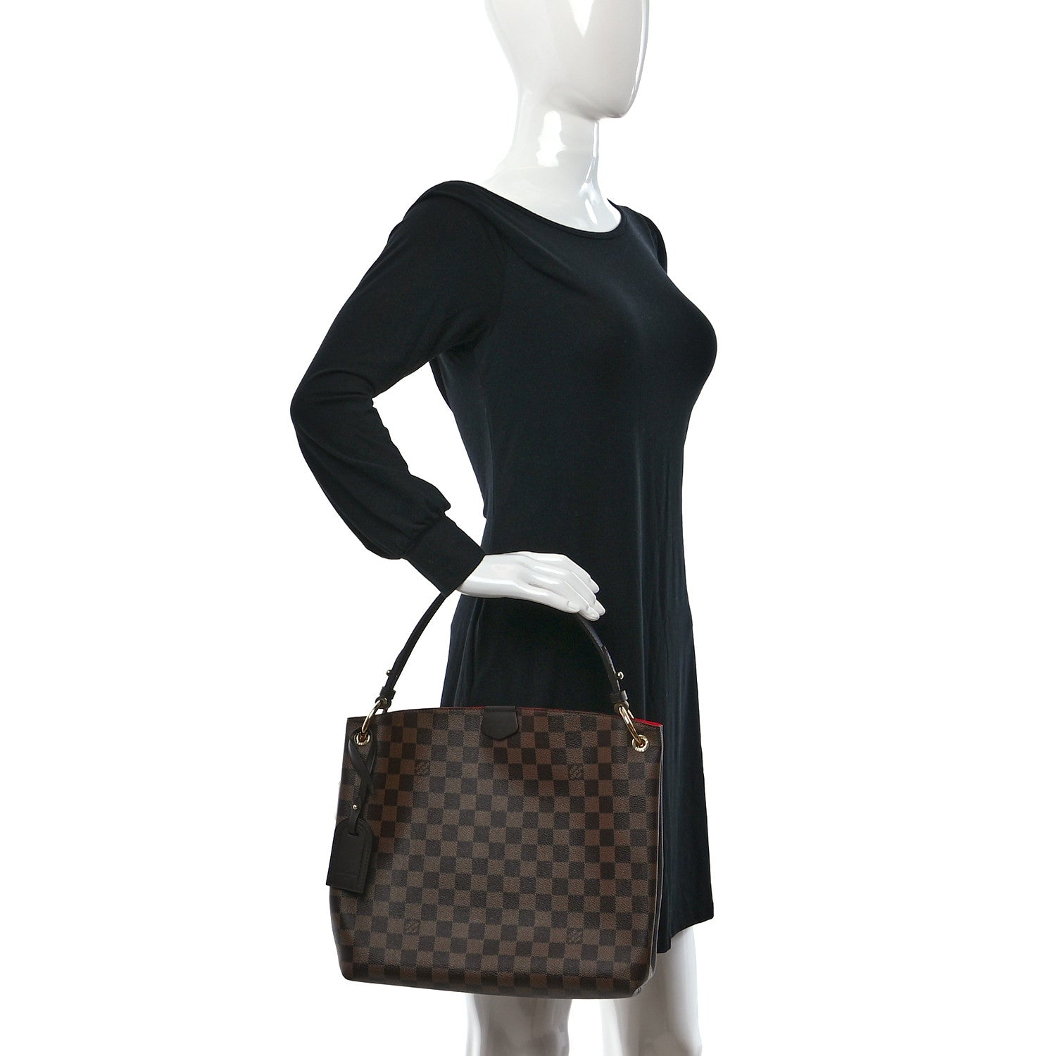 Louis Vuitton Damier Ebene Graceful PM 2 of 8