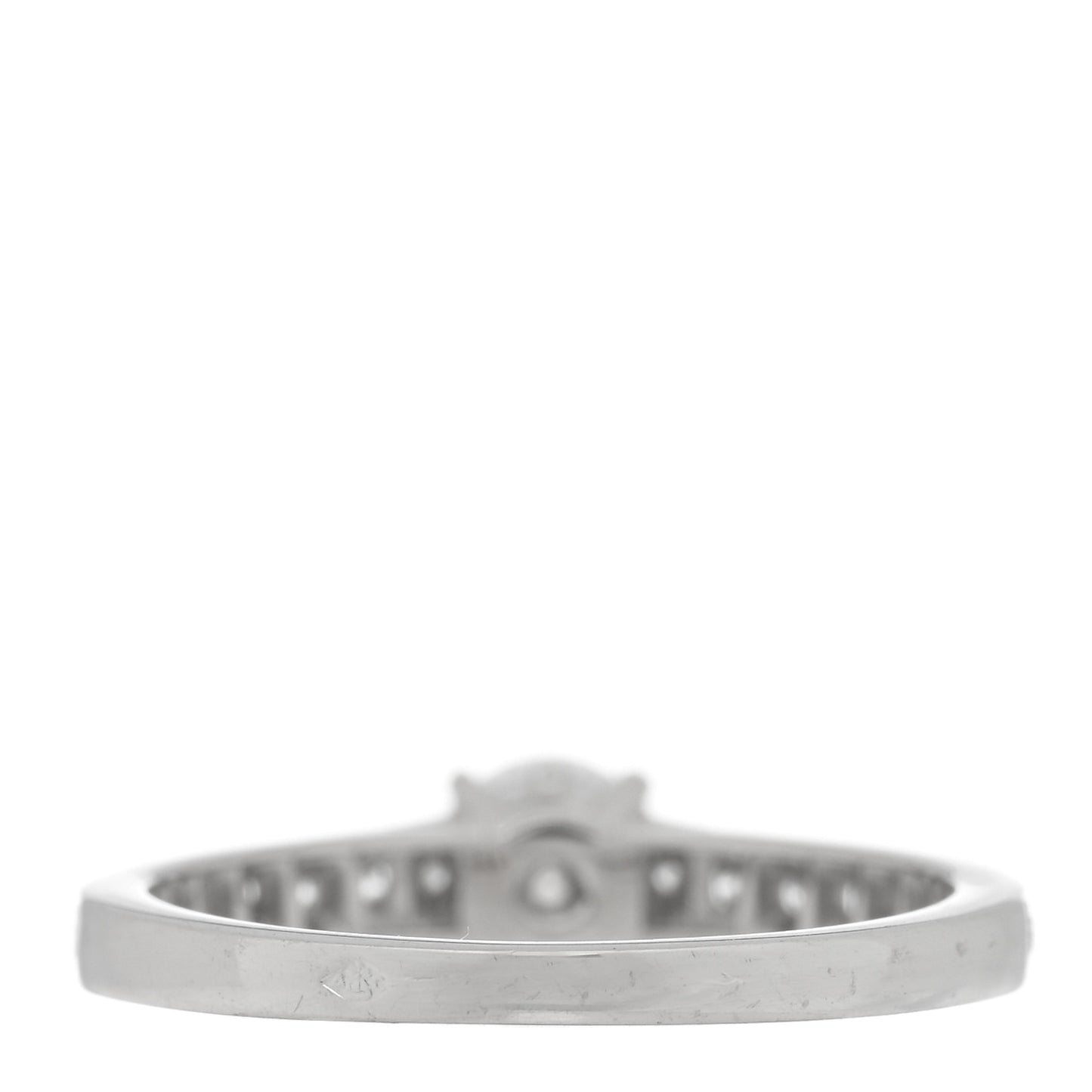 Platinum Diamond .36ct 1895 Solitaire Engagement Ring 49 4.75