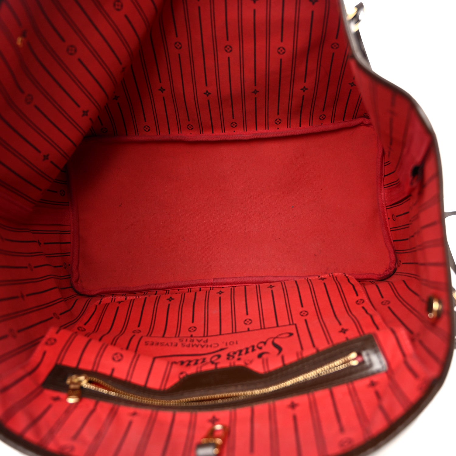 Louis Vuitton Damier Ebene Neverfull GM 5 of 20