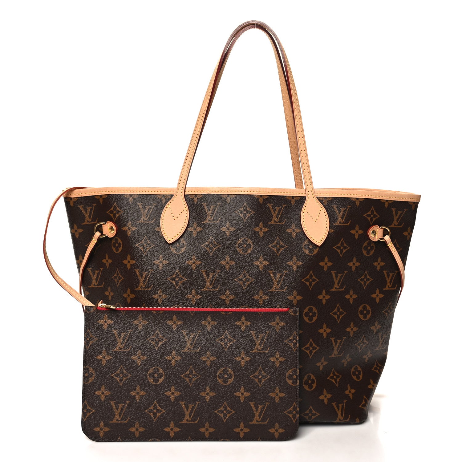 Louis Vuitton Monogram Neo Neverfull MM Cherry 2 of 9