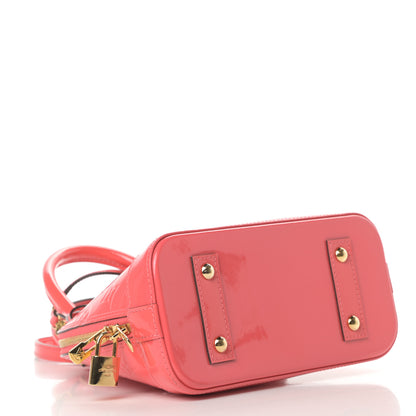 Louis Vuitton Vernis Alma BB Rose Litchi 4 of 10