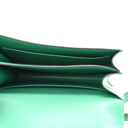 Hermes Ostrich Constance 18 Vert Vertigo 5 of 12