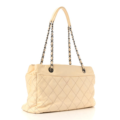 Chanel Calfskin Medium Stitch It Tote Beige 3 of 15