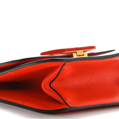 Valentino Garavani Smooth Calfskin Small VSling Shoulder Bag Orange 5 of 11