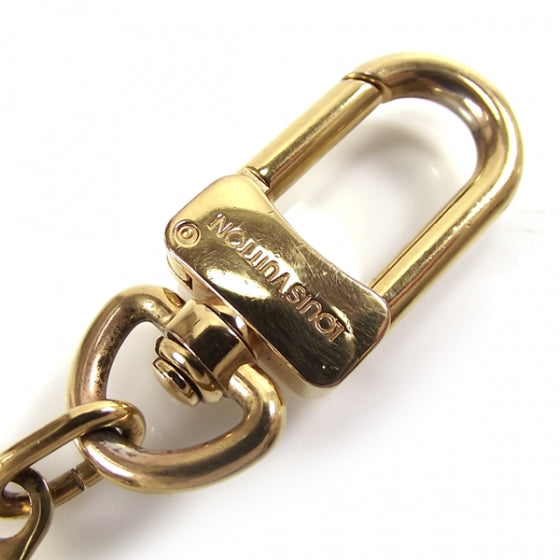 Louis Vuitton Gold Pochette Extender Key Ring 3 of 4