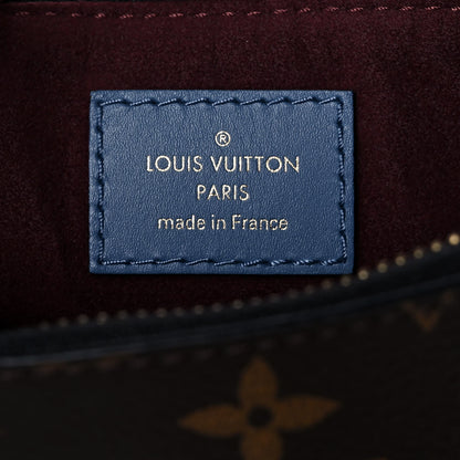Louis Vuitton Monogram Beaubourg Hobo Mini Bordeaux Red Peach Safran Blue Jean Blue 6 of 10