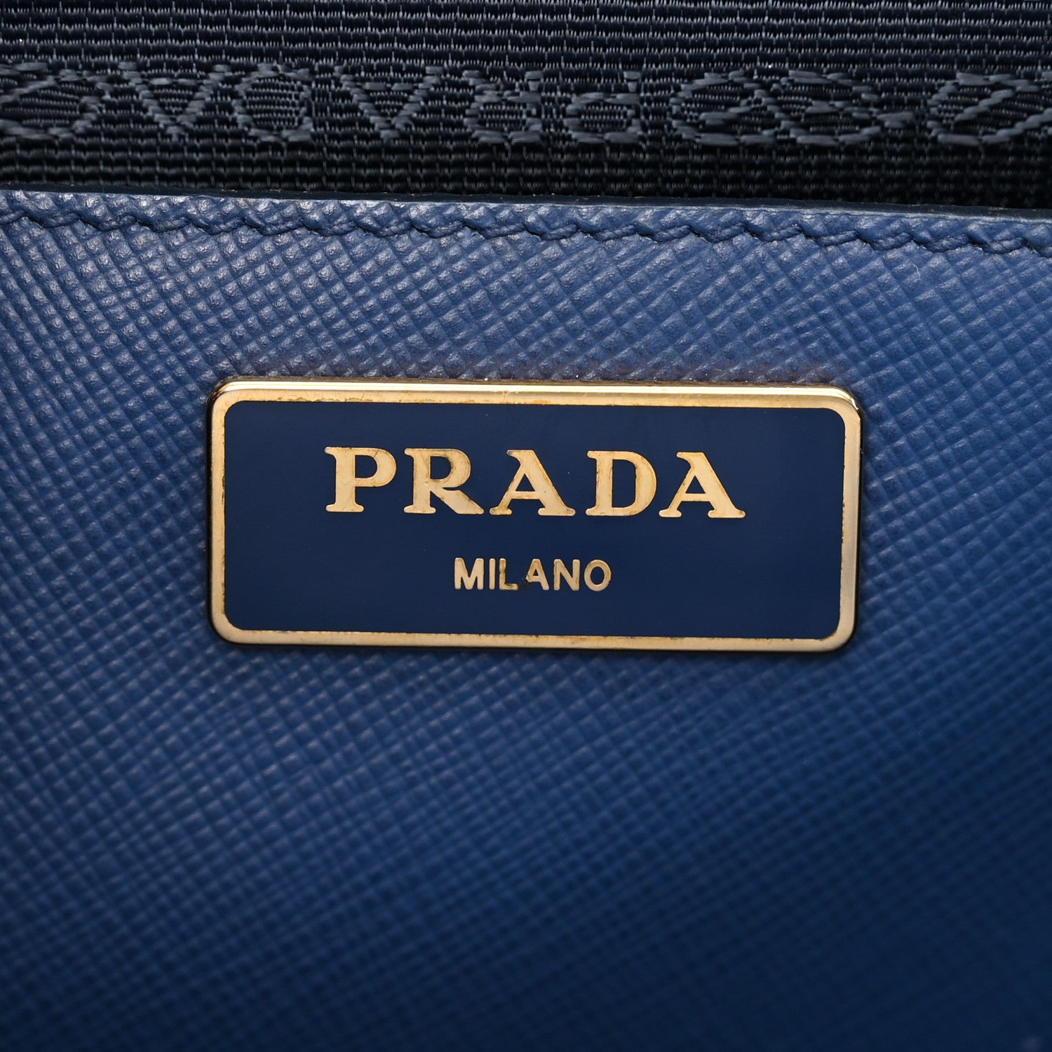 Prada Saffiano Large Galleria Double Zip Tote Bluette 6 of 11
