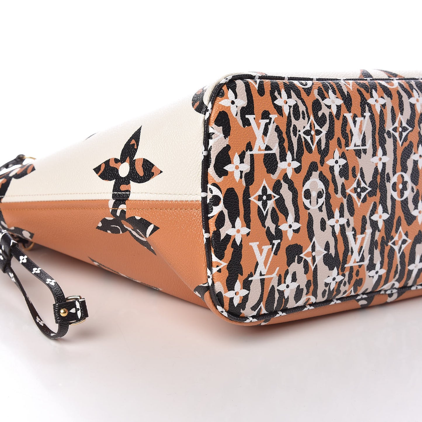 Monogram Giant Jungle Neverfull MM Ivory
