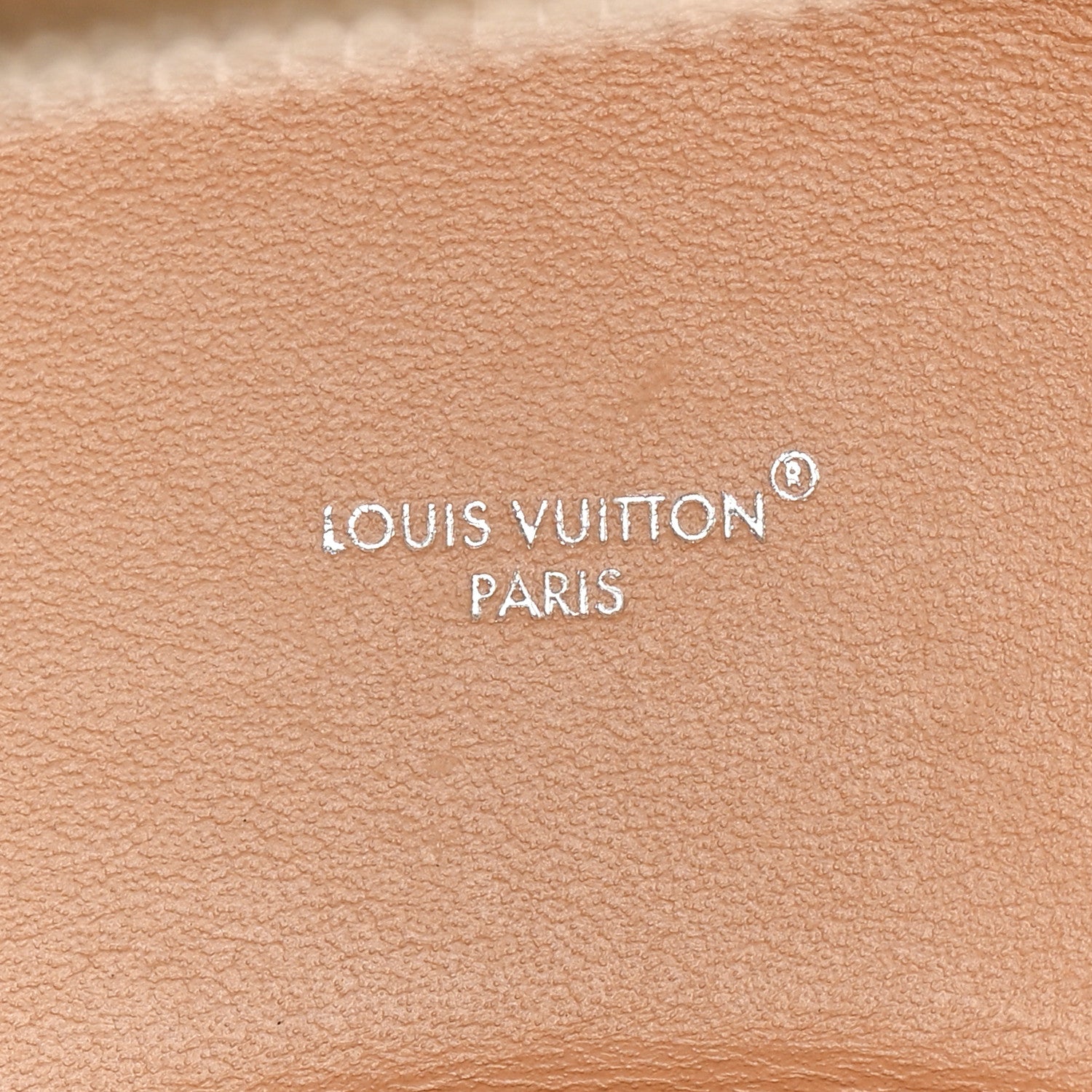 Louis Vuitton Calfskin Monogram LV Croissant Bag Charm Brown Brown 4 of 5