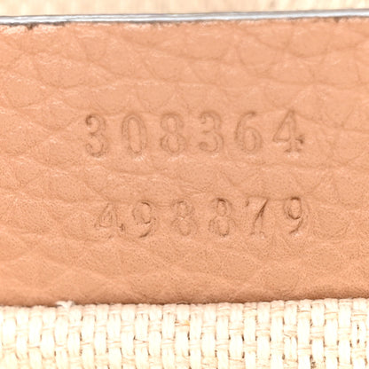 Gucci Pebbled Calfskin Small Soho Disco Bag Camelia 7 of 10
