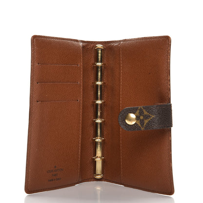 Louis Vuitton Monogram Small Ring Agenda Cover 5 of 8