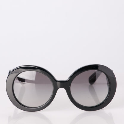 Prada Baroque Sunglasses SPR 27N Black 2 of 6