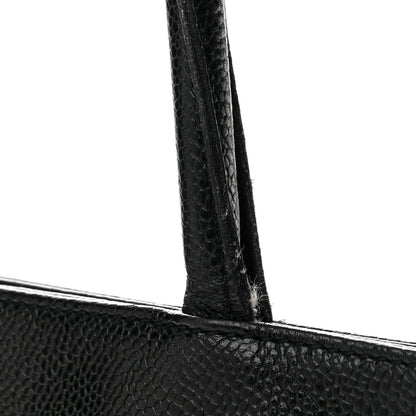 Chanel Caviar CC Timeless Tote Black 10 of 11