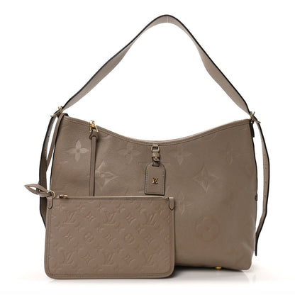 Louis Vuitton Empreinte Monogram Giant CarryAll MM Tourterelle 2 of 5