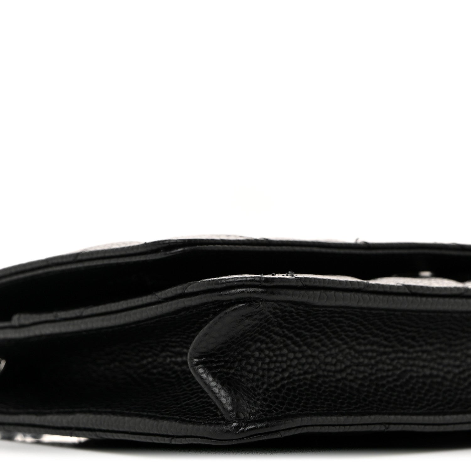 Chanel Caviar Quilted Wallet On Chain WOC Black 10 of 13