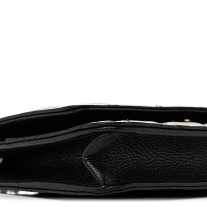 Chanel Caviar Quilted Wallet On Chain WOC Black 10 of 13
