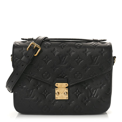 Louis Vuitton Empreinte Pochette Metis Black 1 of 9