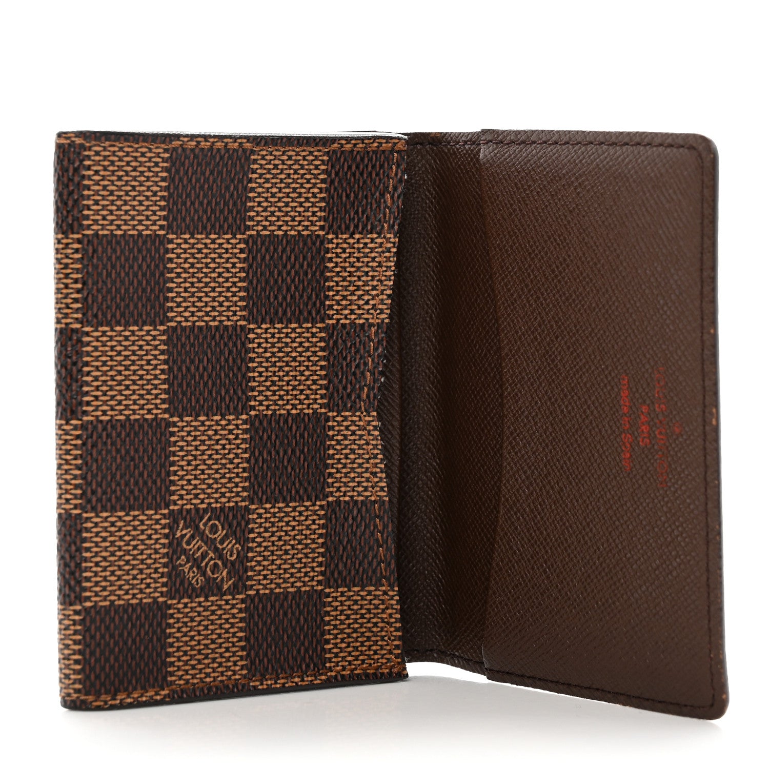 Louis Vuitton Damier Ebene Business Card Holder 5 of 9