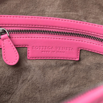 Bottega Veneta Nappa Intrecciato Nodini Bag Shock Pink 7 of 12