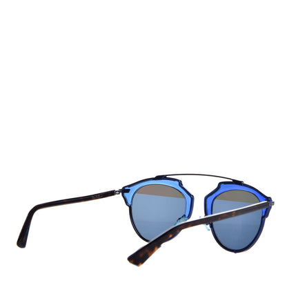 Christian Dior Mirrored So Real Sunglasses Blue Tortoise 4 of 7