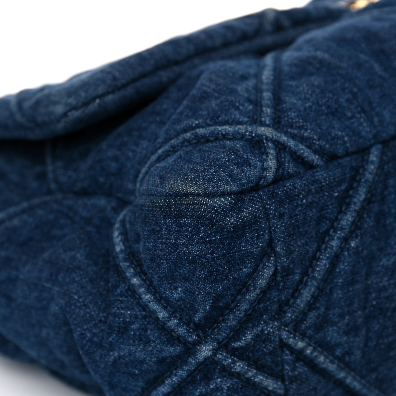 Chanel Denim Quilted Large Chanel 19 Flap Blue 9 of 14