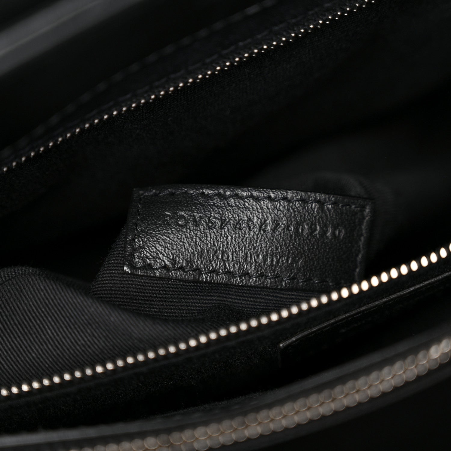Saint Laurent Calfskin Y Quilted Monogram Large Loulou Chain Satchel Black 7 of 11
