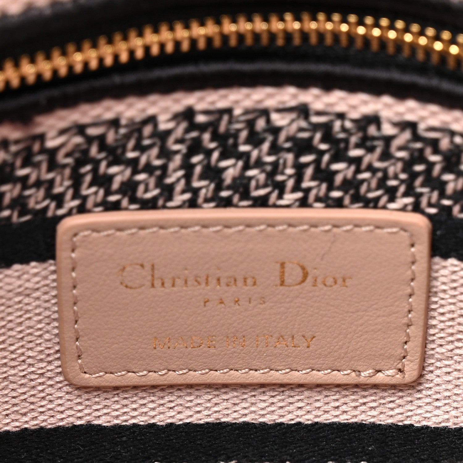 Christian Dior Canvas Embroidered Jardin Botanique Medium Lady D-Lite Light Pink Black 6 of 11