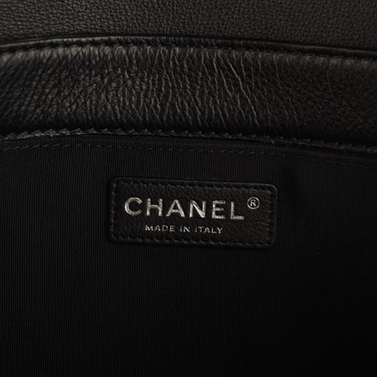 Chanel Calfskin Medium Boy Reverso Flap Black 6 of 9