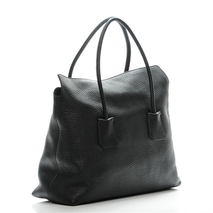 Burberry London Grainy Calfskin Medium Baynard Tote Black 3 of 8
