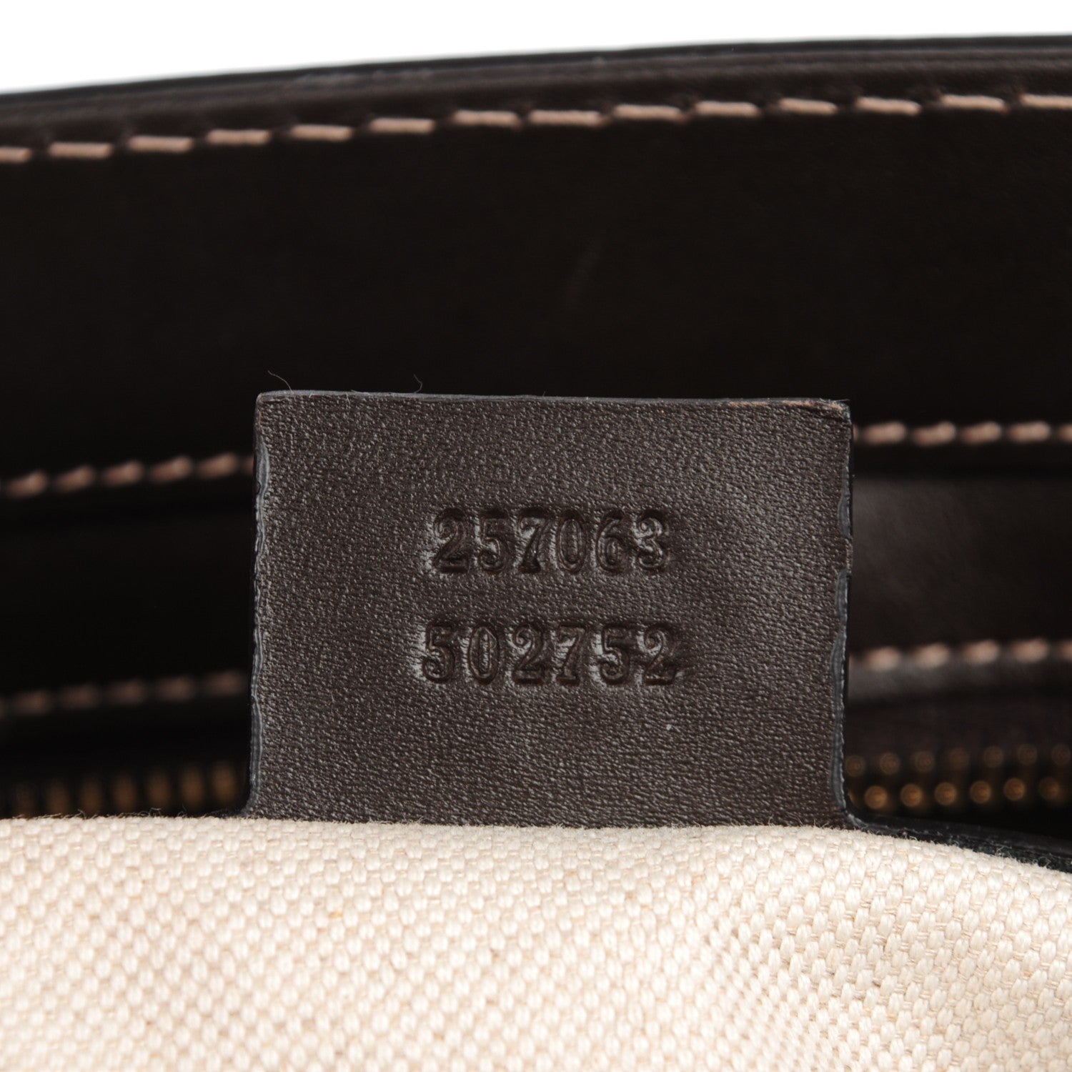 Gucci Monogram Medium Mayfair Tote Dark Brown 7 of 8