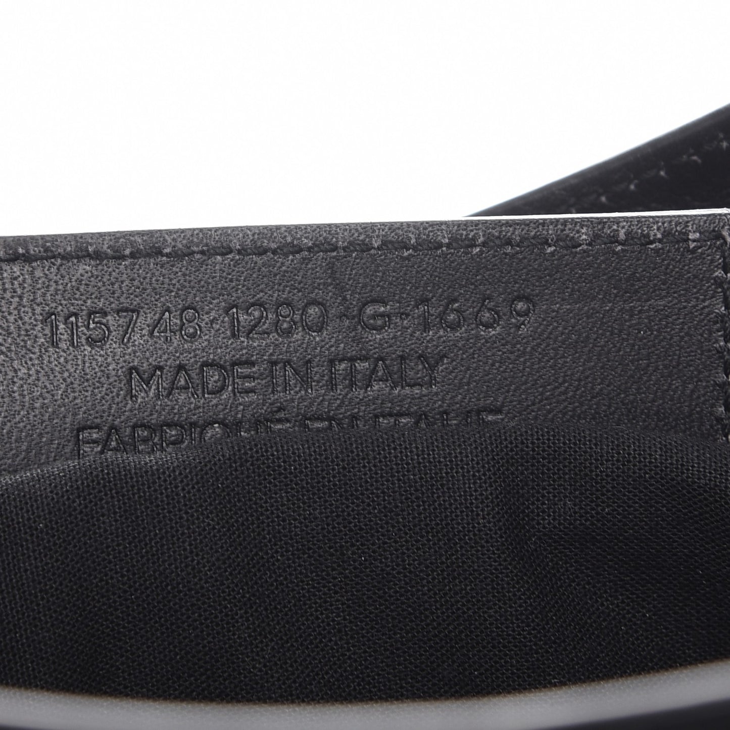 Alpaca Calfskin Classic Silver Hardware City Black