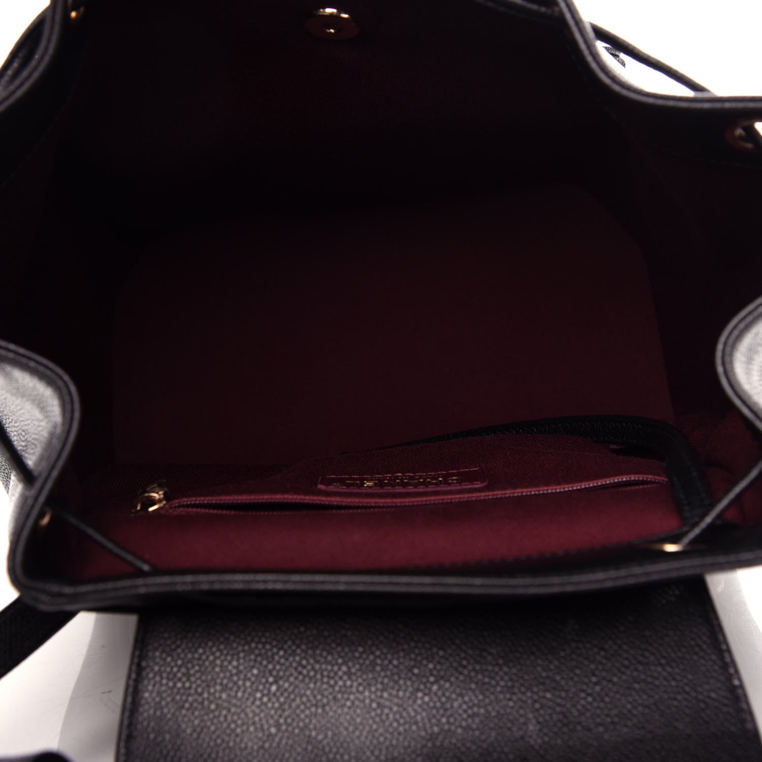 Chanel Caviar Quilted Business Affinity Backpack Black 4 of 10