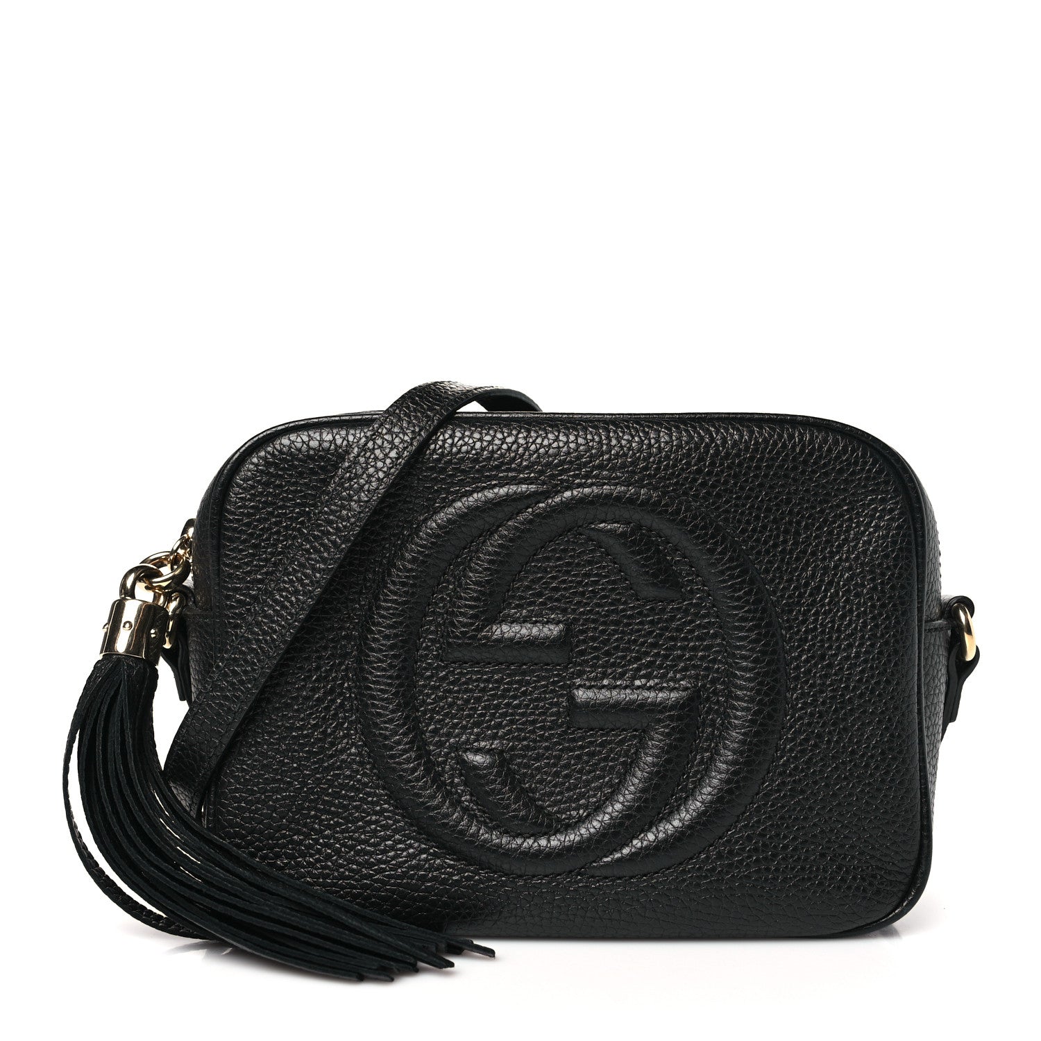 Gucci Pebbled Calfskin Small Soho Disco Bag Black 1 of 10