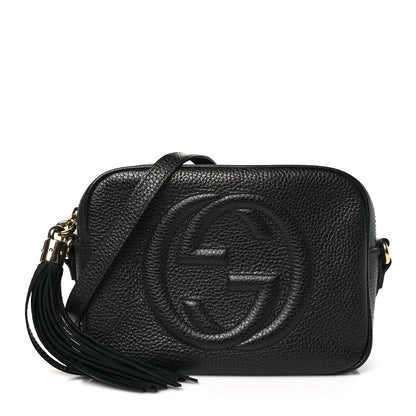 Gucci Pebbled Calfskin Small Soho Disco Bag Black 1 of 10