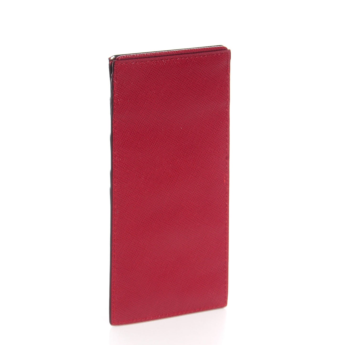 Saffiano Credit Card Wallet Fuoco