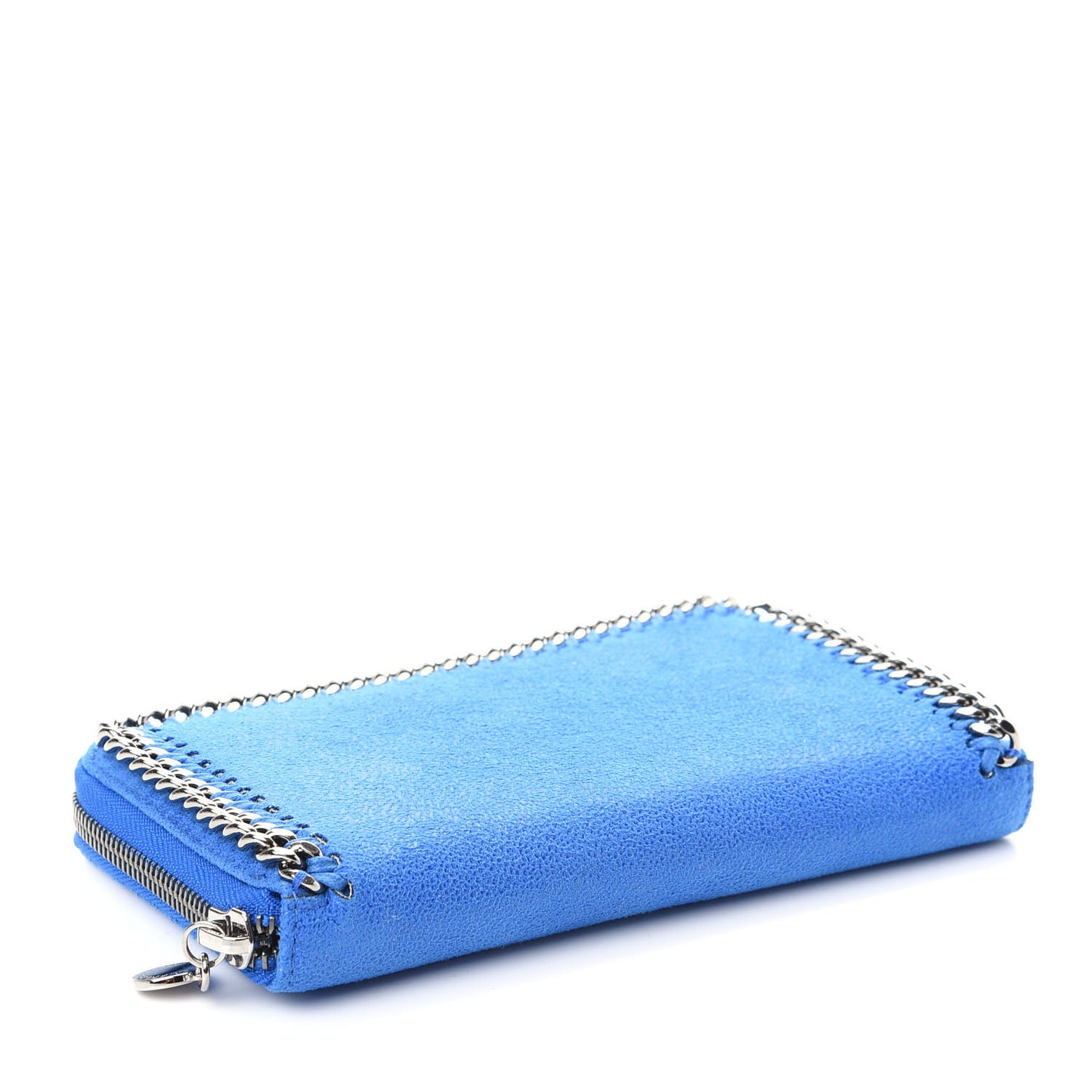 Shaggy Deer Falabella Zip Around Wallet Blue